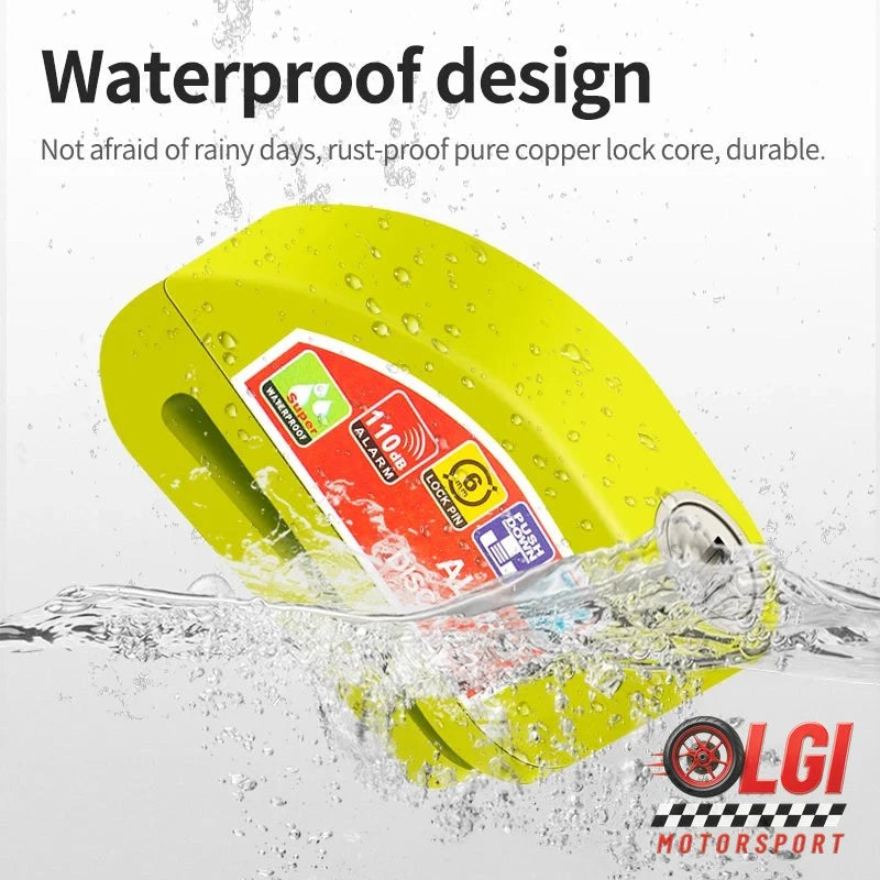 Candado de disco con alarma para moto – OLGI Motorsport