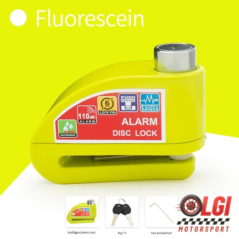 Candado de disco con alarma para moto – OLGI Motorsport