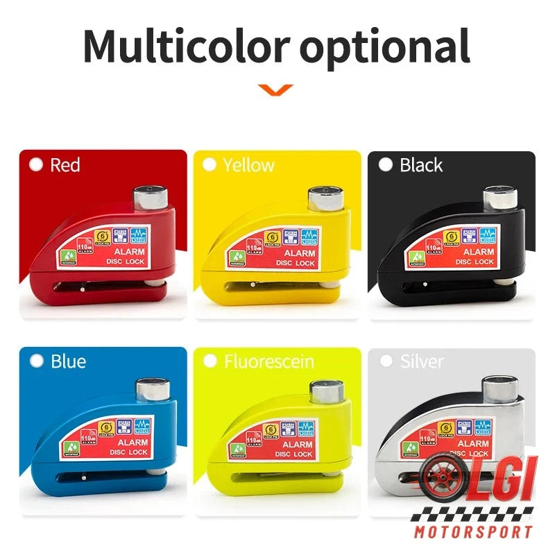 Candado de disco con alarma para moto – OLGI Motorsport