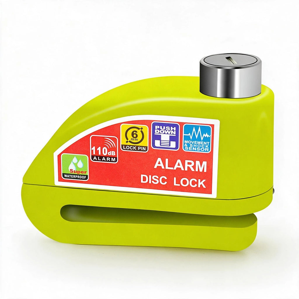 Candado de disco con alarma para moto – OLGI Motorsport
